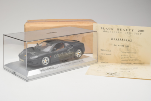 Ferrari 360 Modena Efecmetal Melns Mat Ierobežots Izdevums Exclusive Cars 1:18 EC003 Metāls — attēls 8 no 8