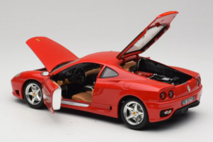 Ferrari 360 Modena Energizer Sarkans Bburago 1:18 3358-P3 Metāls — attēls 5 no 8