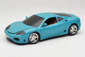 Ferrari 360 Modena Migros Ierobežots Izlaidums 333 gab Zils Bburago 1:18 3358-G1 Metāls