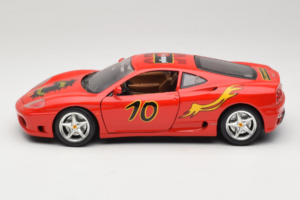 Ferrari 360 Modena #10 5 Jahre IG Bburago Sarkans Bburago 1:18 3358-P2 Metāls — attēls 4 no 8