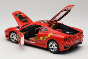 Ferrari 360 Modena #10 5 Jahre IG Bburago Sarkans Bburago 1:18 3358-P2 Metāls — attēls 5 no 8