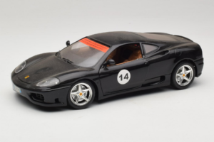 Ferrari 360 Modena #14 Melns Ierobežots Izlaidums Bburago 1:18 3368-B1 Metāls