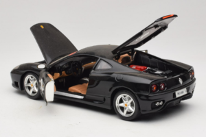Ferrari 360 Modena #14 Melns Ierobežots Izlaidums Bburago 1:18 3368-B1 Metāls — attēls 5 no 8