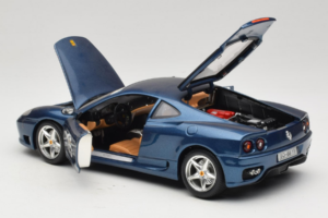 Ferrari 360 Modena #15 Ierobežots Izlaidums Zils Metallic Bburago 1:18 3358-F1 Metāls — attēls 5 no 8