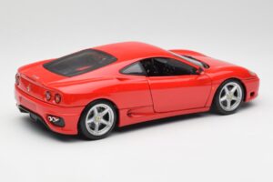 Ferrari 360 Modena Sarkans Hot Wheels 1:18 25736 Metāls — attēls 3 no 8