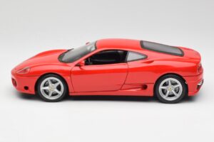 Ferrari 360 Modena Sarkans Hot Wheels 1:18 25736 Metāls — attēls 4 no 8