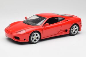 Ferrari 360 Modena Sarkans Hot Wheels 1:18 25736 Metāls