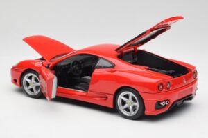 Ferrari 360 Modena Sarkans Hot Wheels 1:18 25736 Metāls — attēls 5 no 8