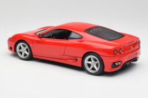 Ferrari 360 Modena Sarkans Hot Wheels 1:18 25736 Metāls — attēls 7 no 8