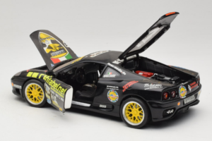 Ferrari 360 Modena Rentabel #314 Gagliardi Melns Bburago 1:18 3378-B1 Metāls — attēls 5 no 8