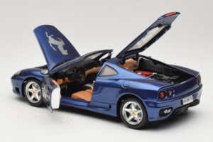 Ferrari 360 Modena Targa Ierobežots Izlaidums 333 gab Violets Metallic Bburago 1:18 3348-F1 Metāls — attēls 5 no 8
