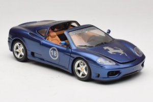 Ferrari 360 Modena Targa Ierobežots Izlaidums 333 gab Violets Metallic Bburago 1:18 3348-F1 Metāls — attēls 6 no 8