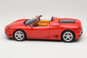 Ferrari 360 Spider Sarkans Hot Wheels 1:18 27774-M1 Metāls — attēls 4 no 8