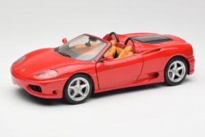 Ferrari 360 Spider Sarkans Hot Wheels 1:18 FER129 Metāls