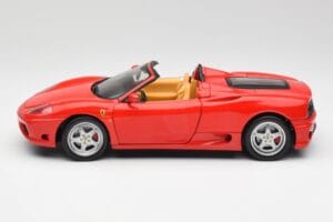 Ferrari 360 Spider Sarkans Hot Wheels 1:18 57310 Metāls — attēls 4 no 8