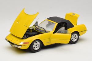 Ferrari 365 GTS/4 Daytona Kabriolets Dzeltens Techno Giodi 1:18 740028 Metāls — attēls 2 no 8