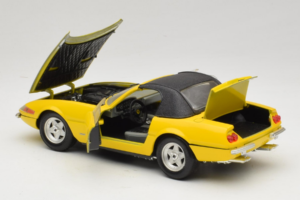 Ferrari 365 GTS/4 Daytona Kabriolets Dzeltens Techno Giodi 1:18 740028 Metāls — attēls 5 no 8