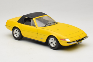 Ferrari 365 GTS/4 Daytona Kabriolets Dzeltens Techno Giodi 1:18 740028 Metāls — attēls 6 no 8