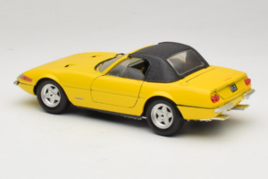 Ferrari 365 GTS/4 Daytona Kabriolets Dzeltens Techno Giodi 1:18 740028 Metāls — attēls 7 no 8