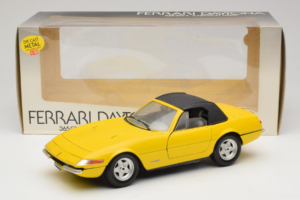 Ferrari 365 GTS/4 Daytona Kabriolets Dzeltens Techno Giodi 1:18 740028 Metāls — attēls 8 no 8