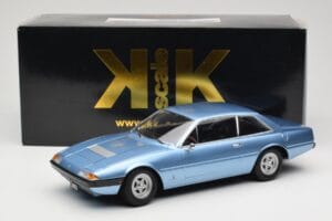 Ferrari 365 GT4 2+2 Zils KK-Scale 1:18 KKDC180162 Metāls — attēls 6 no 6