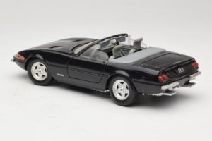 Ferrari 365 GTB/4 Daytona Kabriolets Melns Techno Giodi 1:18 40011-B1 Metāls — attēls 7 no 8