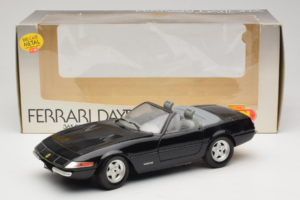 Ferrari 365 GTB/4 Daytona Kabriolets Melns Techno Giodi 1:18 40011-B1 Metāls — attēls 8 no 8