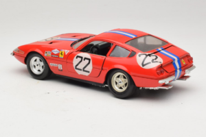 Ferrari 365 GTB/4 Daytona #22 Sarkans 1969 Techno Giodi 1:18 40011-P1 Metāls — attēls 7 no 8