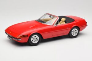 Ferrari 365 GTB/4 Daytona Spyder Series II Rosso Dino KK-Scale 1:18 KKDC180621 Metāls