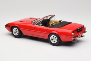 Ferrari 365 GTB/4 Daytona Spyder Series II Rosso Dino KK-Scale 1:18 KKDC180621 Metāls — attēls 5 no 6