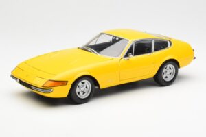 Ferrari 365 GTB/4 Daytona Dzeltens Kyosho 1:18 08162Y Metāls