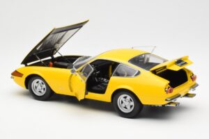 Ferrari 365 GTB/4 Daytona Dzeltens Kyosho 1:18 08162Y Metāls — attēls 5 no 8