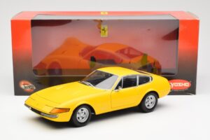 Ferrari 365 GTB/4 Daytona Dzeltens Kyosho 1:18 08162Y Metāls — attēls 8 no 8