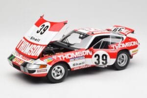Ferrari 365 GTB4 Competizione #39 1973 Kyosho 1:18 08164F Metāls — attēls 2 no 8
