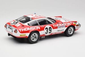 Ferrari 365 GTB4 Competizione #39 1973 Kyosho 1:18 08164F Metāls — attēls 3 no 8