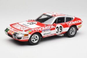Ferrari 365 GTB4 Competizione #39 1973 Kyosho 1:18 08164F Metāls