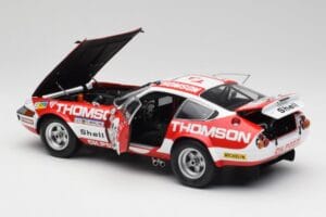 Ferrari 365 GTB4 Competizione #39 1973 Kyosho 1:18 08164F Metāls — attēls 5 no 8
