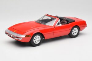 Ferrari 365 GTS Sarkans Solido 1:18 8017 Metāls