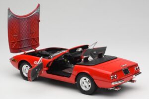 Ferrari 365 GTS Sarkans Solido 1:18 8017 Metāls — attēls 5 no 8