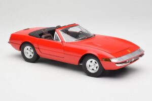 Ferrari 365 GTS Sarkans Solido 1:18 8017 Metāls — attēls 6 no 8
