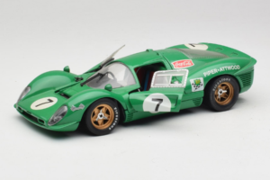 Ferrari 412P #7 Zaļš 24 Hours of Daytona 1967 Eagles Race 1:18 37000 Metāls — attēls 2 no 8