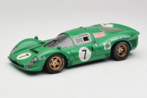 Ferrari 412P #7 Zaļš 24 Hours of Daytona 1967 Eagles Race 1:18 37000 Metāls