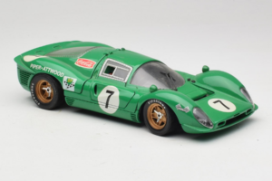 Ferrari 412P #7 Zaļš 24 Hours of Daytona 1967 Eagles Race 1:18 37000 Metāls — attēls 6 no 8