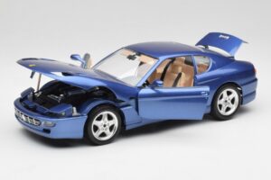 Ferrari 456 GT Blu Pozzi Bburago 1:18 3036-M3 Metāls — attēls 2 no 8