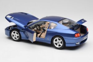 Ferrari 456 GT Blu Pozzi Bburago 1:18 3036-M3 Metāls — attēls 5 no 8