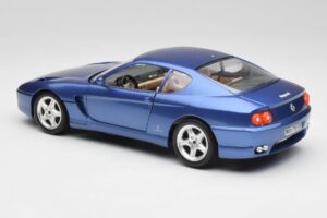 Ferrari 456 GT Blu Pozzi Bburago 1:18 3036-M3 Metāls — attēls 7 no 8