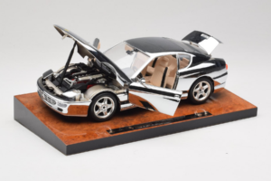 Ferrari 456 GT Chrome Silver Bburago 1:18 3746-R1 Metāls — attēls 2 no 8