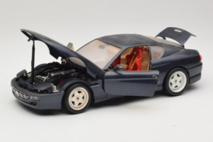 Ferrari 456 GT Dark Blue Metallic Bburago 1:18 3036-B2 Metāls — attēls 2 no 8