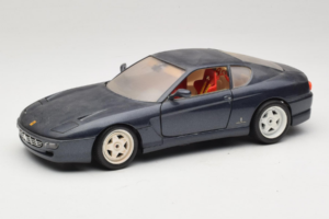Ferrari 456 GT Dark Blue Metallic Bburago 1:18 3036-B2 Metāls