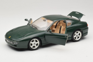 Ferrari 456 GT Tumšzaļš Bburago 1:18 3046-GR1 Metāls — attēls 2 no 8